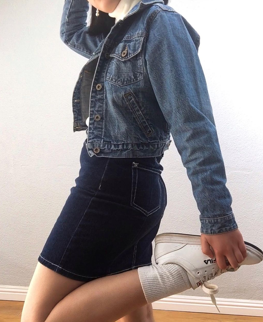 Denim on Denim #OOTD Denim on Denim #OOTD