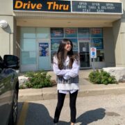 Andrea Aranas’ Black and White Look