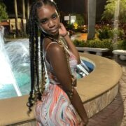 The Marble Print Dress