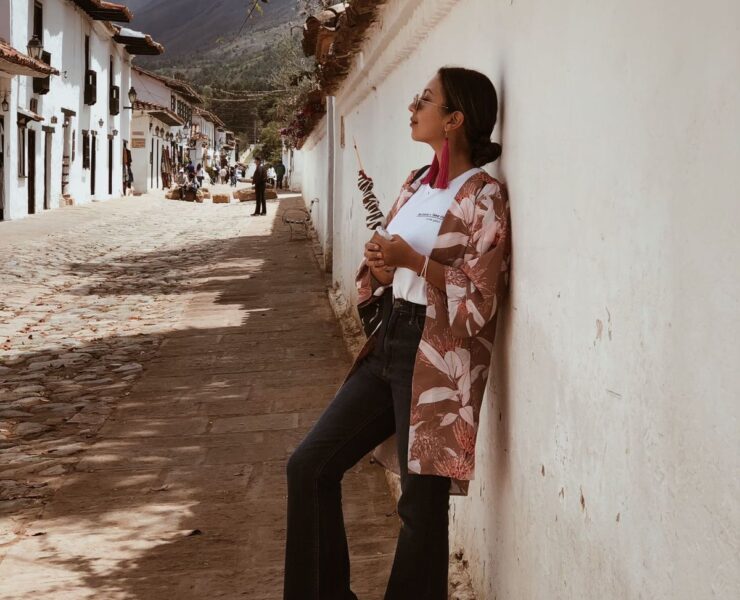 Sun, Flowers and a Kimono for a Magic Town