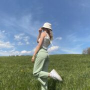 Enjoying on the Grass