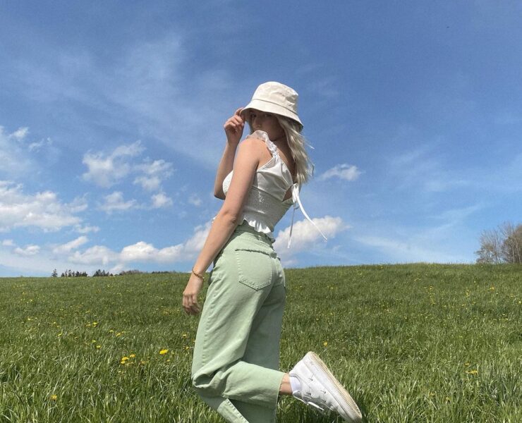 Enjoying on the Grass