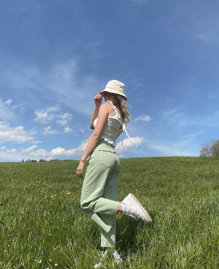 Enjoying on the Grass