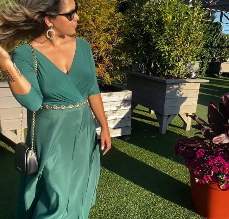 Emerald Green Wedding Guest