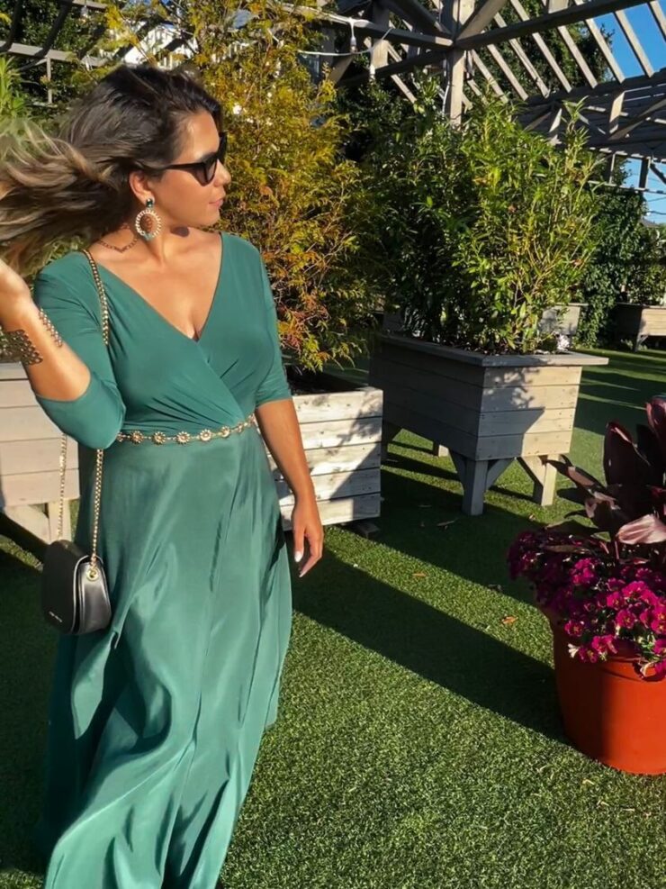 Emerald Green Wedding Guest