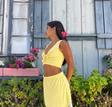 Yellow Terry for the Beach Yellow Terry for the Beach