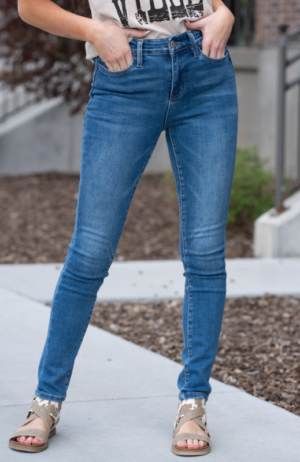Haylie High Rise Skinny Medium American Blues Jeans