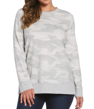 Camo Print Ocean Drive Sweatshirt