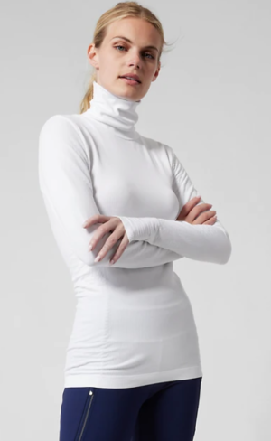 Flurry Blizzard Seamless Athleta Turtleneck