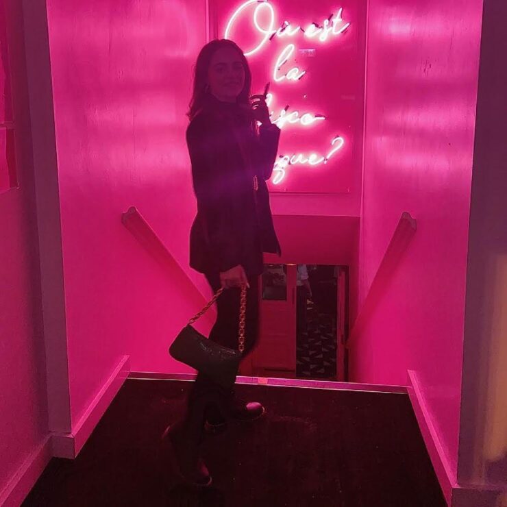 Why Neon Pink Needs To Be Your Next IG Photo Background