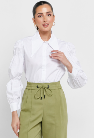 Namshi Tiered Sleeve Detail Top