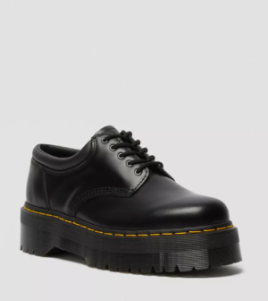 Dr. Martens Leather Platform Casual Shoes