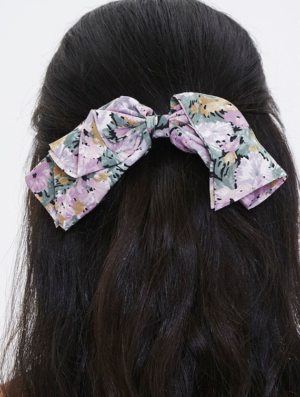 Similar Forever21 Floral Bow Barrette