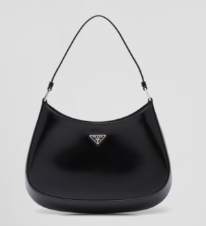 Prada Cleo brushed leather shoulder bag