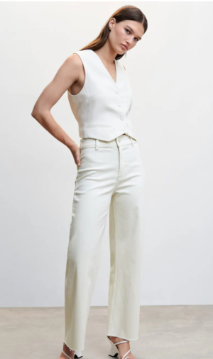 Mango Jeans culotte high waist