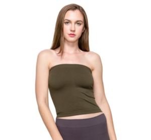 Walmart tube top as skirt underneath