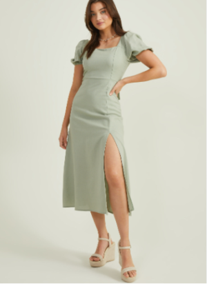 Altardstate Green target dress