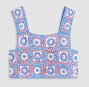 Shopcider Crotchet tank top