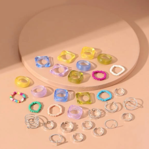 Shein 31pcs Simple Ring