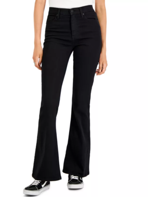 Macys black flare pants