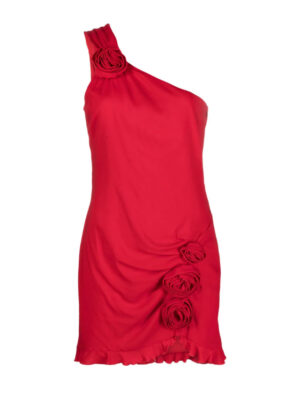 Blumarine Red Floral Dress