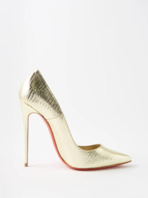 Christian Louboutin So Kate Gold 120