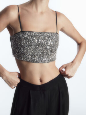 COS Sparkly Bustier