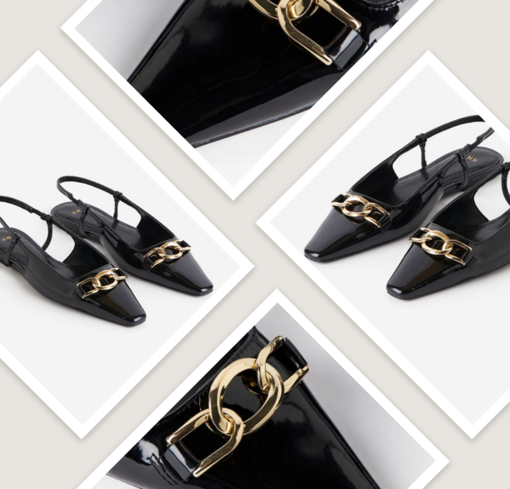 Run, Don’t Walk – H&M Just Dropped a .99 Version of the YSL Flats Hailey Bieber Wore