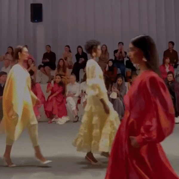 This Just In: All the Looks RGNN Alum Haya Jadayel Wore to Dubai Fashion Week