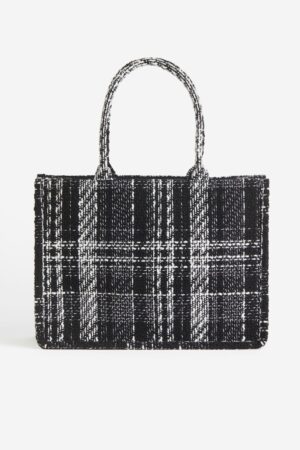 H&M Jacquard Weave Tote