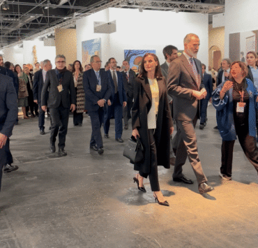 King Felipe VI and Queen Letizia of Spain Inaugurate the 43rd Edition of ARCO Madrid King Felipe VI and Queen Letizia of Spain Inaugurate the 43rd Edition of ARCO Madrid